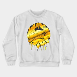 Gold Gamer Controller Force Crewneck Sweatshirt